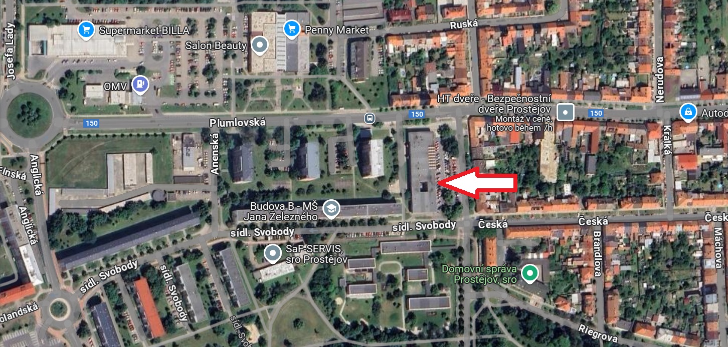kde nás najdete - tubistro provozovna